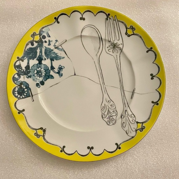 Anthropologie SPAL Porcelains Plate Made in Spain - Picture 4 of 7